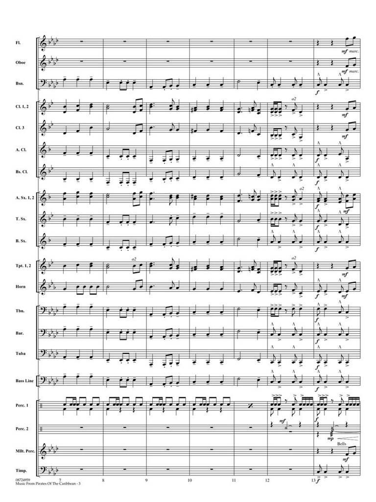 Music from Pirates of the Caribbean